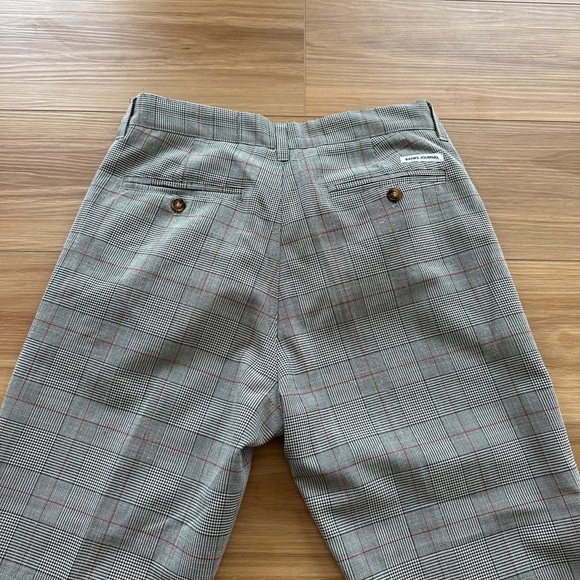 Banks Journal Mens DOWNTOWN CHECK PANT size 32 - Picture 3 of 5